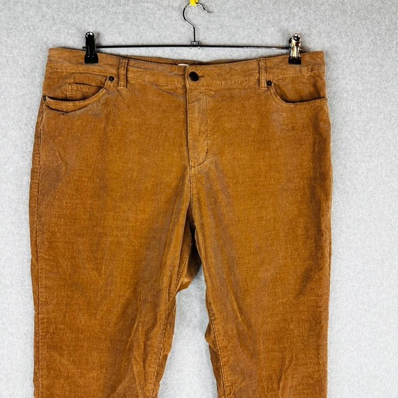 Coldwater Creek Tan Corduroy Classic Pants - Picture 3 of 8